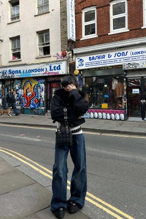 Warden Edge Faux Fur Trimmed Denim Jacket