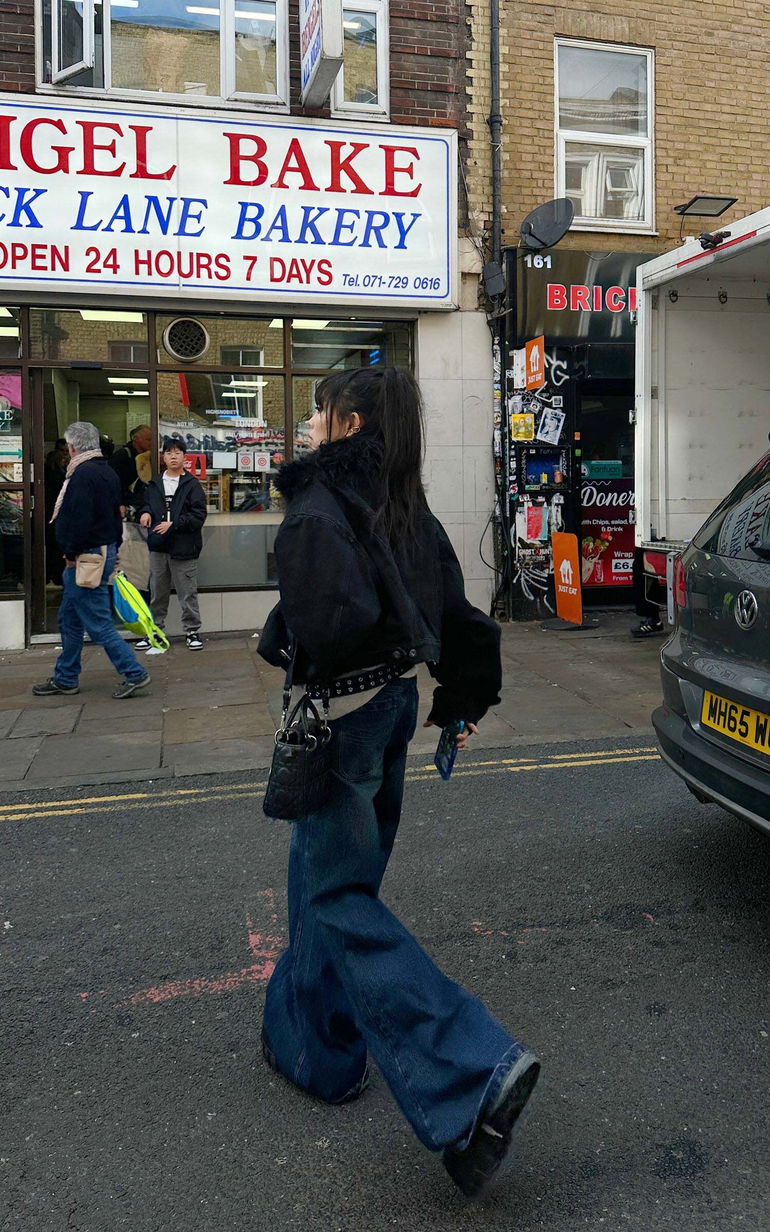 Warden Edge Faux Fur Trimmed Denim Jacket Warden Edge Faux Fur Trimmed Denim Jacket