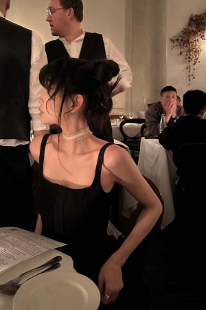 WARDEN EDGE French-Inspired Corset Puff Dress