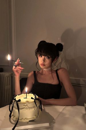 WARDEN EDGE French-Inspired Corset Puff Dress