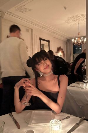 WARDEN EDGE French-Inspired Corset Puff Dress