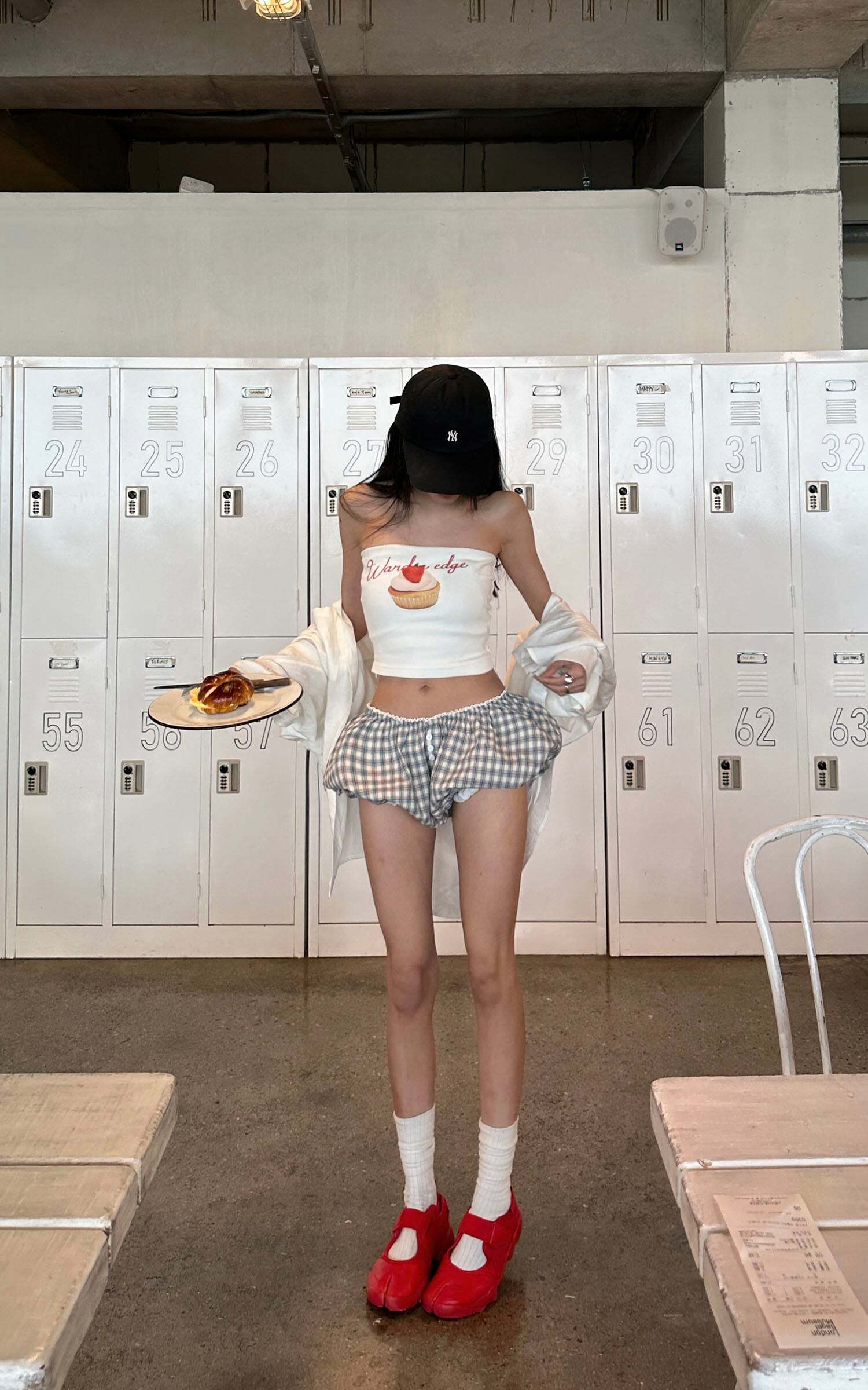 WARDEN EDGE Gingham Bubble Shorts WARDEN EDGE Gingham Bubble Shorts