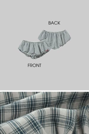 WARDEN EDGE Gingham Bubble Shorts