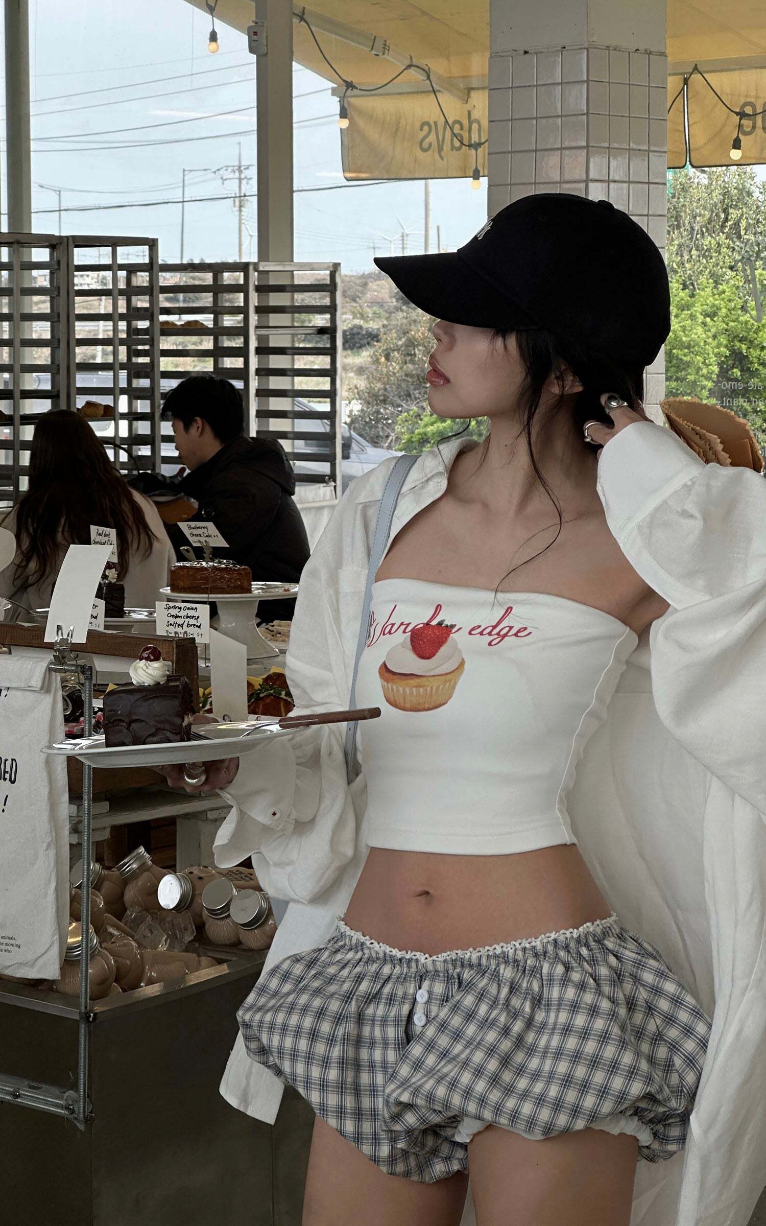 WARDEN EDGE Gingham Bubble Shorts WARDEN EDGE Gingham Bubble Shorts