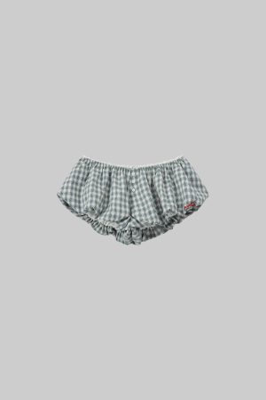 WARDEN EDGE Gingham Bubble Shorts