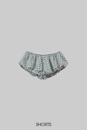 WARDEN EDGE Gingham Bubble Shorts