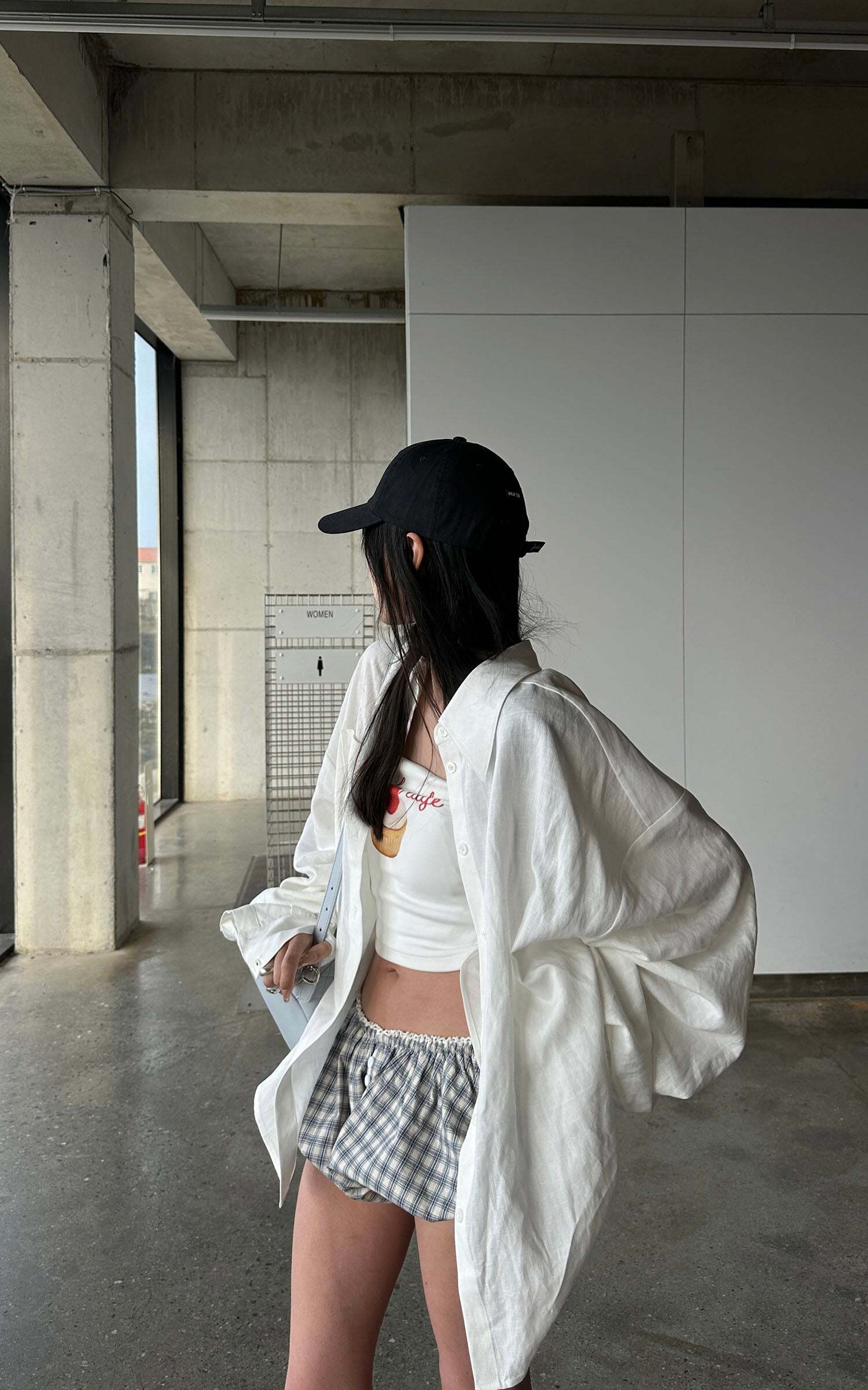 WARDEN EDGE Gingham Bubble Shorts WARDEN EDGE Gingham Bubble Shorts