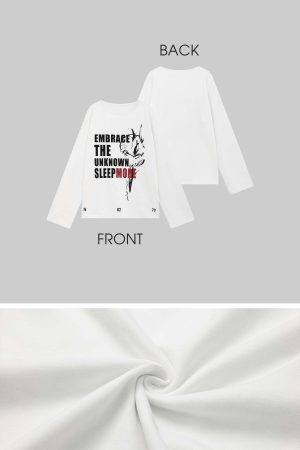 WARDEN EDGE Graphic Print Oversized T-Shirt