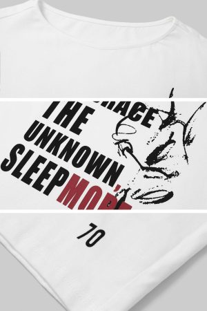 WARDEN EDGE Graphic Print Oversized T-Shirt