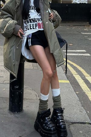 WARDEN EDGE Graphic Print Oversized T-Shirt