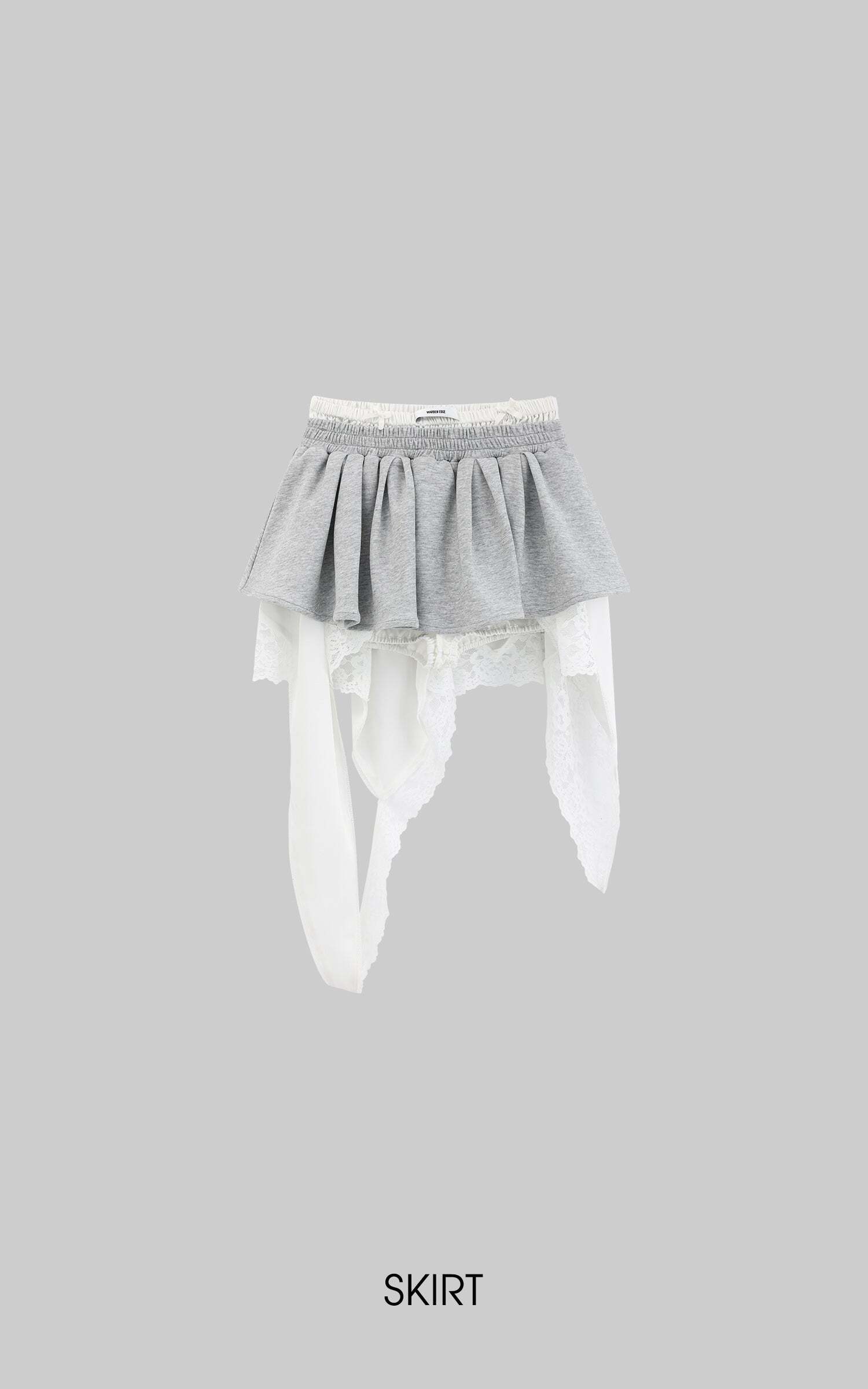 WARDEN EDGE Grey Contrast-Layered Lounge Set WARDEN EDGE Grey Contrast-Layered Lounge Set