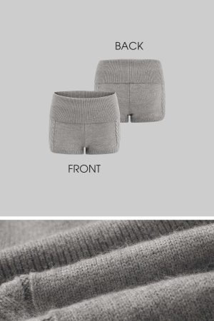 WARDEN EDGE Grey Lazy Chic Sweater Set