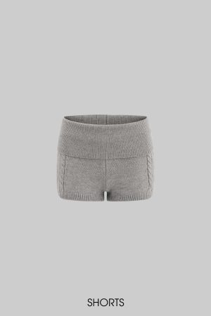 WARDEN EDGE Grey Lazy Chic Sweater Set