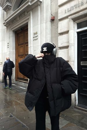 WARDEN EDGE High-Neck Goose Down Thickened Puffer Jacket