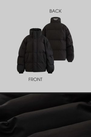 WARDEN EDGE High-Neck Goose Down Thickened Puffer Jacket