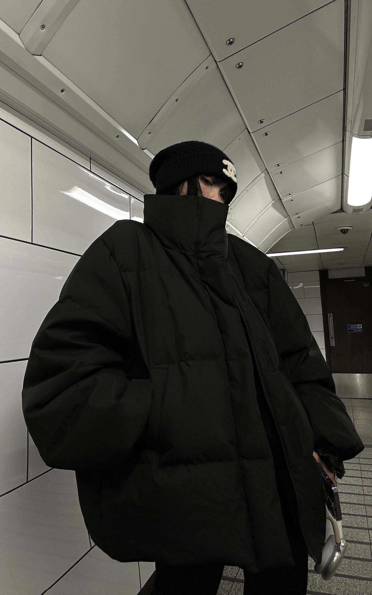 WARDEN EDGE High-Neck Goose Down Thickened Puffer Jacket WARDEN EDGE High-Neck Goose Down Thickened Puffer Jacket