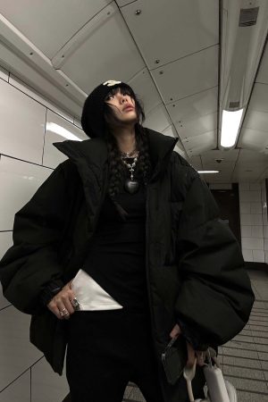 WARDEN EDGE High-Neck Goose Down Thickened Puffer Jacket