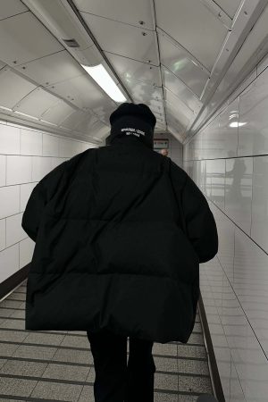 WARDEN EDGE High-Neck Goose Down Thickened Puffer Jacket