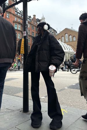 WARDEN EDGE High-Neck Goose Down Thickened Puffer Jacket