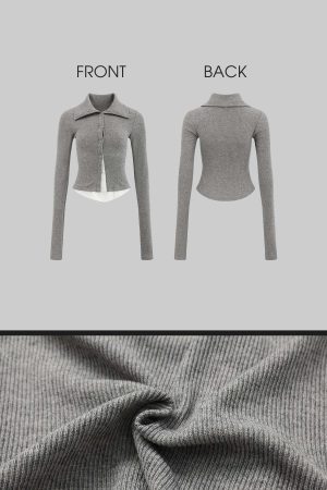 WARDEN EDGE High Neck Layered Effect Long-Sleeve Top