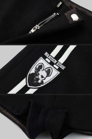 WARDEN EDGE High-Waist Wool Shorts