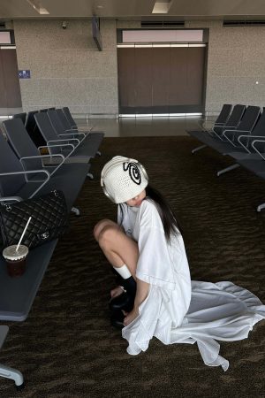 WARDEN EDGE Layered Asymmetric Midi Skirt in Mixed Textures