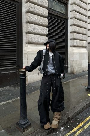 WARDEN EDGE Layered V-Neck Knit Vest