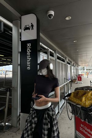 WARDEN EDGE Layered Waist Loose-Fit Track Pants