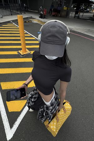 WARDEN EDGE Layered Waist Loose-Fit Track Pants