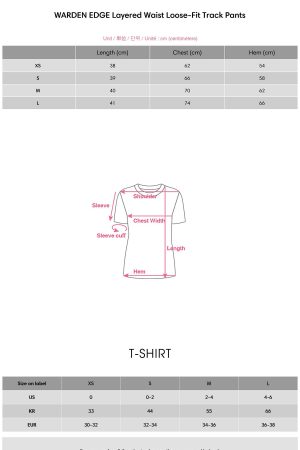 WARDEN EDGE Layered Waist Loose-Fit Track Pants