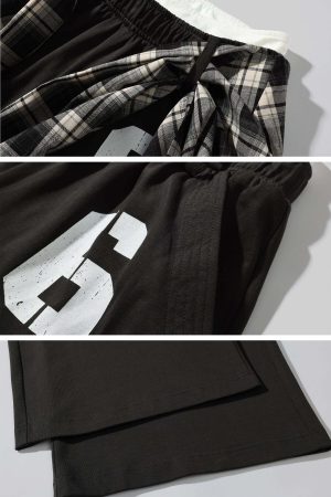 WARDEN EDGE Layered Waist Loose-Fit Track Pants