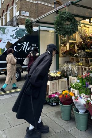 WARDEN EDGE Longline Black Trench Coat