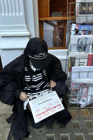 WARDEN EDGE Longline Black Trench Coat