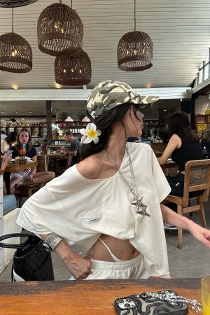 WARDEN EDGE Low Waist Layered Shorts with Bold Letter Patch