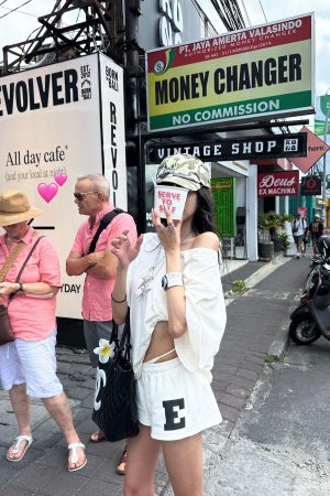 WARDEN EDGE Low Waist Layered Shorts with Bold Letter Patch