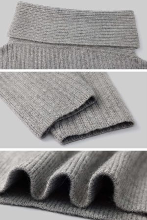 WARDEN EDGE Off-Shoulder Knit Sweater and Shorts Set