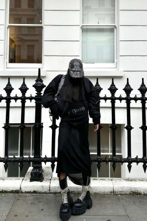 WARDEN EDGE Off-Shoulder Knitted Midi Dress