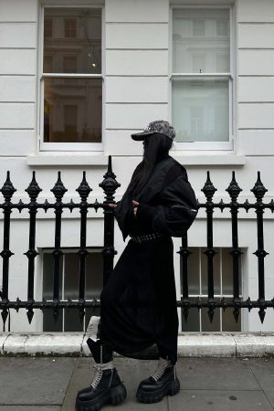 WARDEN EDGE Off-Shoulder Knitted Midi Dress