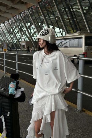 WARDEN EDGE Oversized Cotton Tee