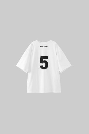 WARDEN EDGE Oversized Graphic Tee with Weekly Print