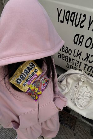 WARDEN EDGE Oversized Hoodie Vest Sweatpants Set