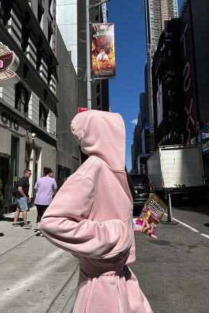 WARDEN EDGE Oversized Hoodie Vest Sweatpants Set