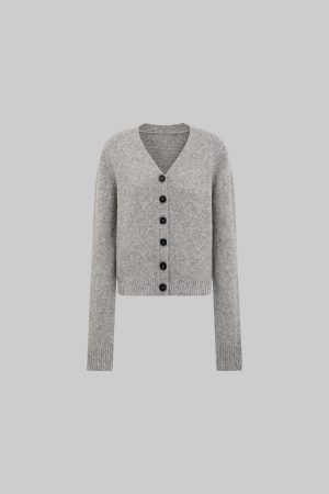 WARDEN EDGE Oversized Knit Cardigan