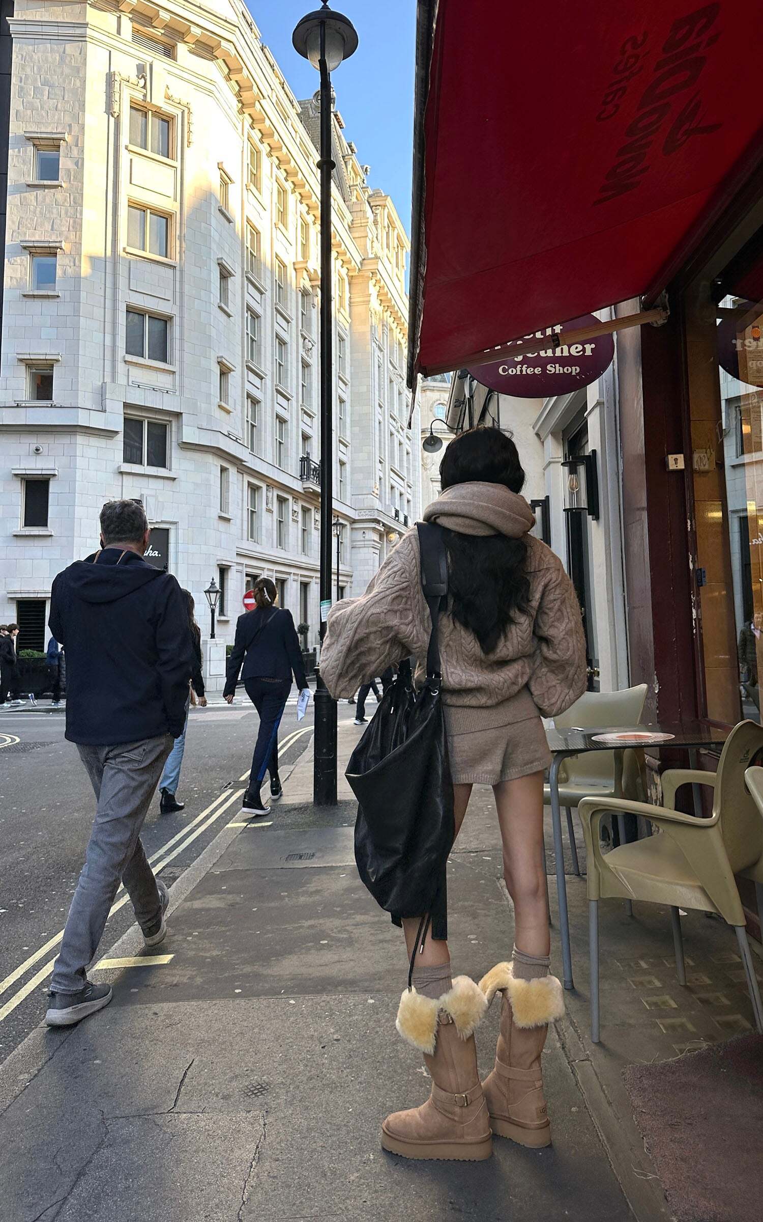 WARDEN EDGE Oversized Knitwear Set with Scar WARDEN EDGE Oversized Knitwear Set with Scar