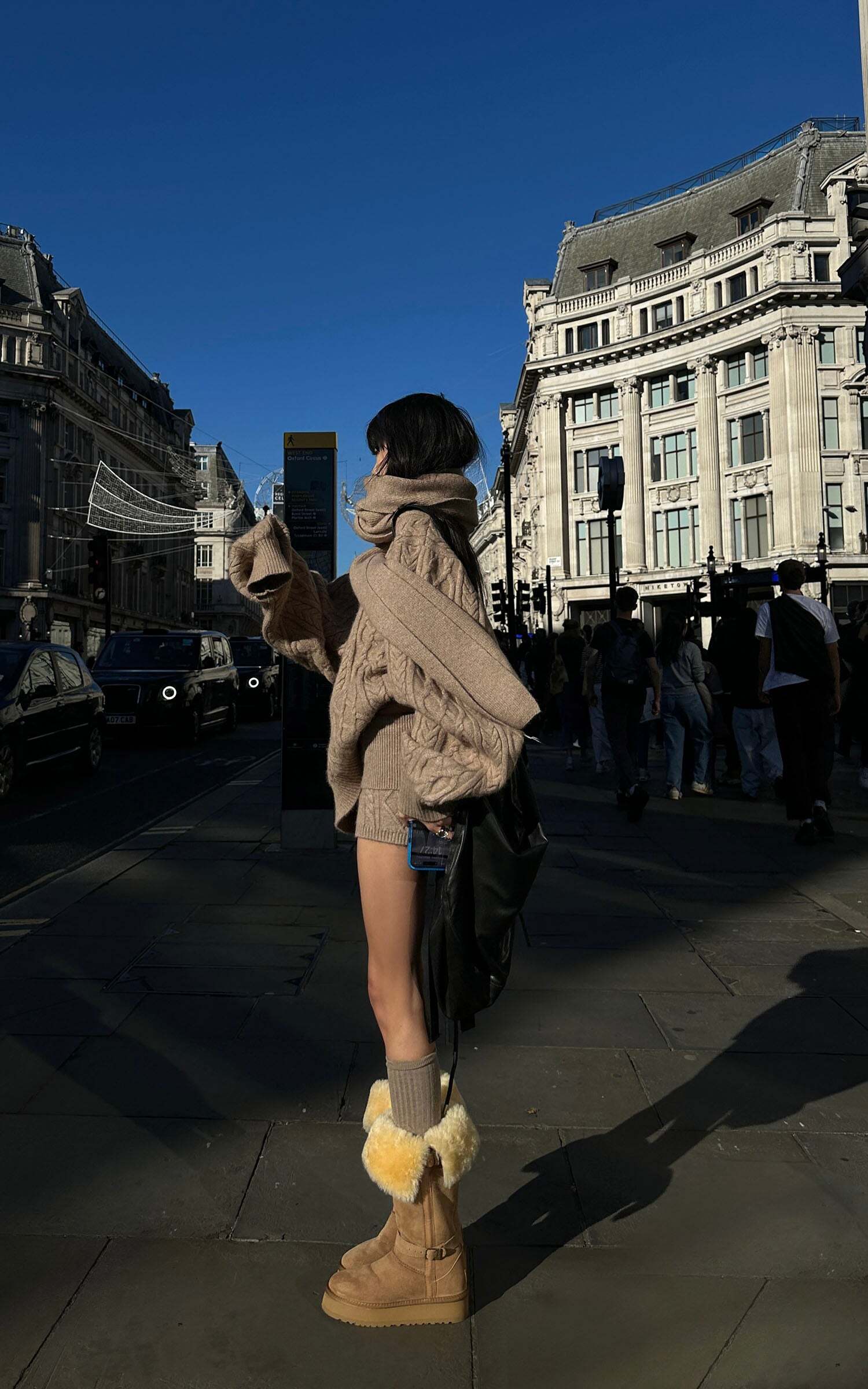 WARDEN EDGE Oversized Knitwear Set with Scar WARDEN EDGE Oversized Knitwear Set with Scar