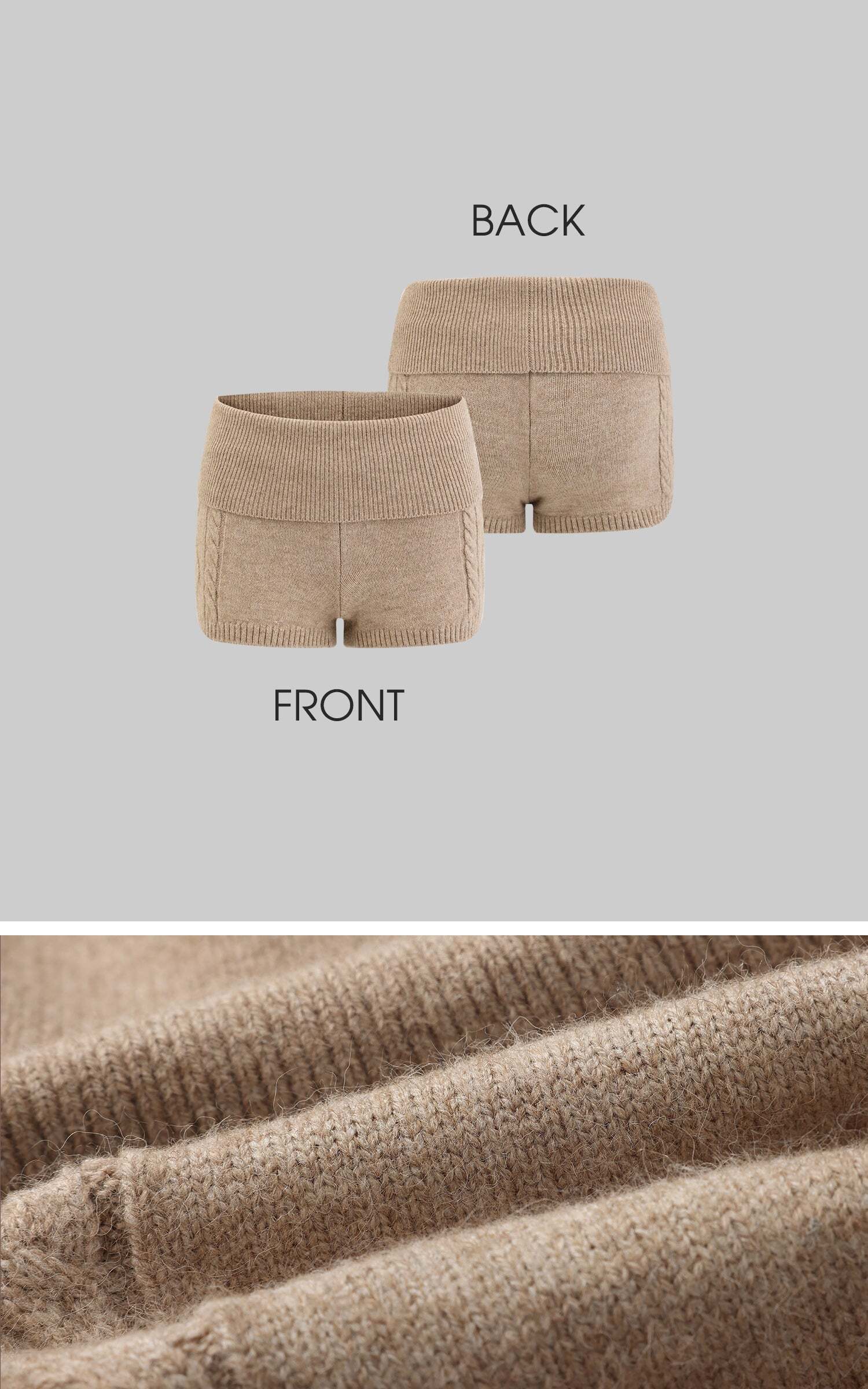 WARDEN EDGE Oversized Knitwear Set with Scar WARDEN EDGE Oversized Knitwear Set with Scar