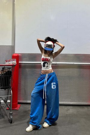 WARDEN EDGE Oversized Wide-Leg Sweatpants