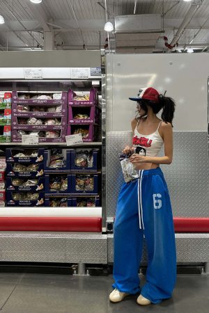 WARDEN EDGE Oversized Wide-Leg Sweatpants