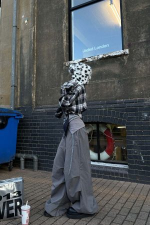 WARDEN EDGE Paratrooper Draped Wide-Leg Pants