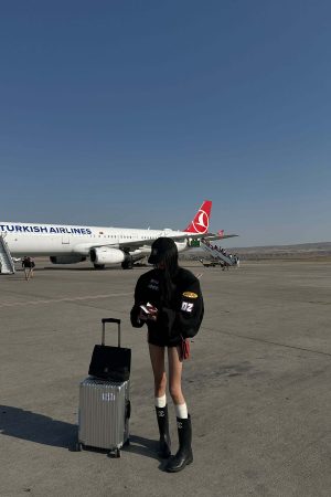 WARDEN EDGE Racing Patch Zip Jacket with Elastic Cuffs and Retro Embroidery